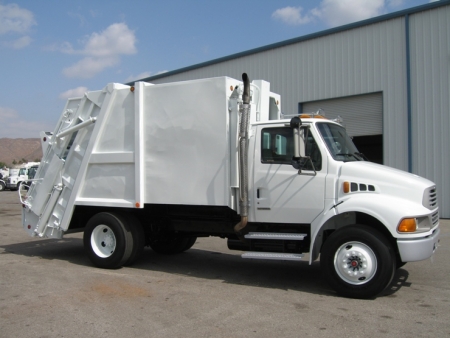 2001 Sterling Acterra with Pak-Mor 16yd Rear Loader Refuse Truck