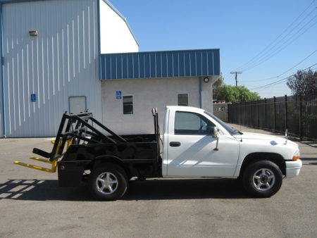 1998 Dodge Container Delivery Truck with Gaskin Built Unit